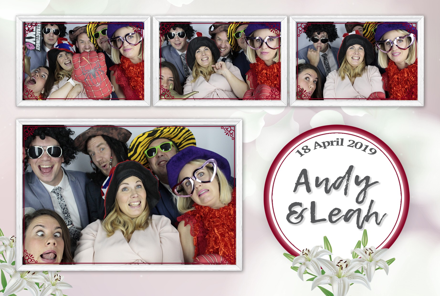 Andy & Leah's Wedding | View more photos from the event at gallery.myphotoboothexperience.co.uk/u/MyPhotoBoothExperienceLtd/Andy-Leahs-Wedding